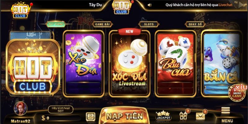 Đặc điểm nổi bật của các game bài trong Hit Club