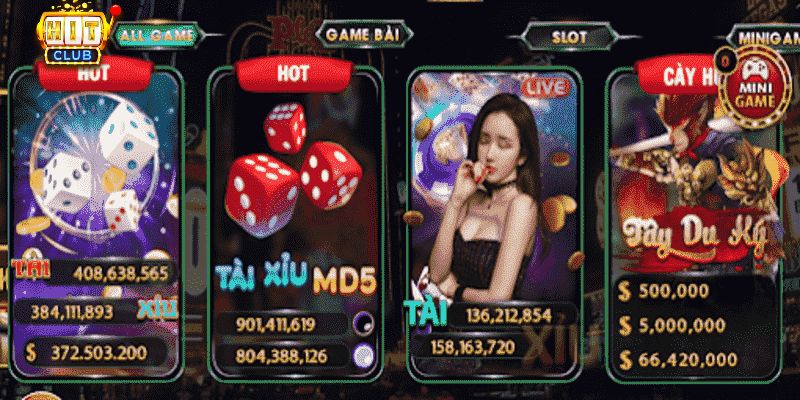 Chơi game lôi cuốn cùng Hit 6 Club